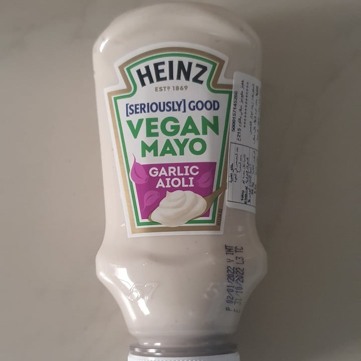 review photo of Heinz Heinz Vegan Mayo shared by @aaronjooste on 26 Aug 2022 - review