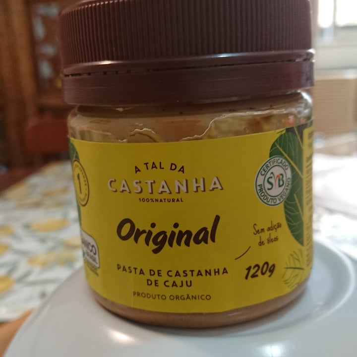 review photo of A Tal da Castanha Pasta de castanha de caju shared by @veramanfredini on 10 May 2022 - review