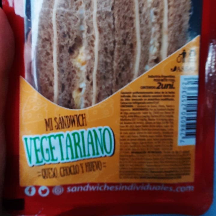 photo of Individuales Sandwich vegetariano shared by @moritaveggie on  08 Aug 2021 - review