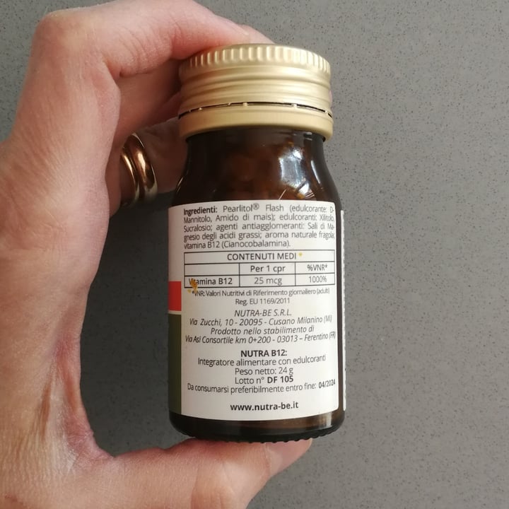 review photo of Nutra-be Nutra B12 25 Mcg/Cpr shared by @tila on 01 Apr 2022 - review