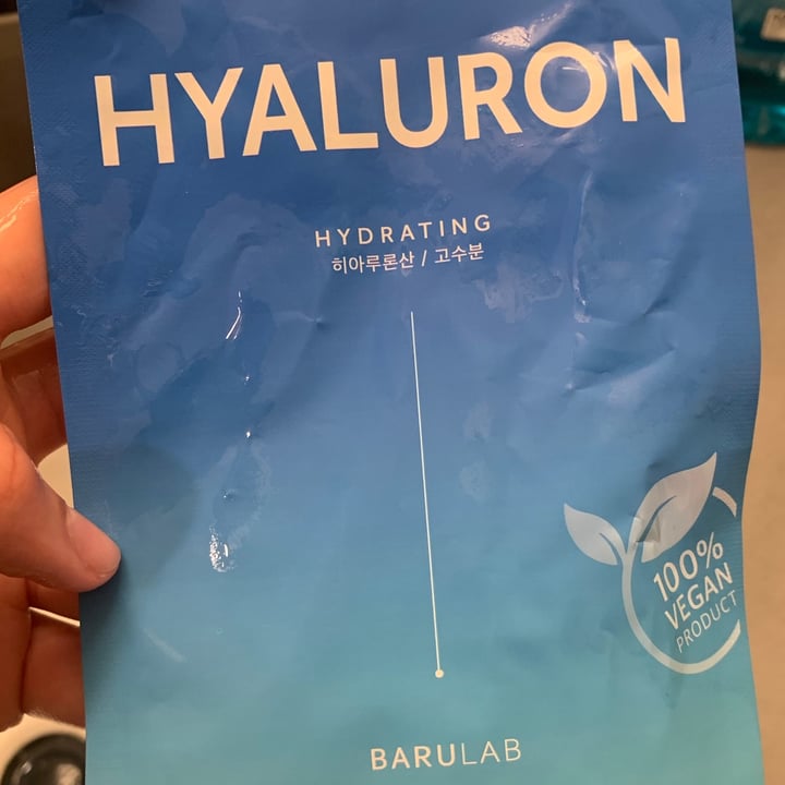 review photo of hyaluron Hydrating facial mask shared by @senatorjarjarbinks on 29 Jul 2021 - review
