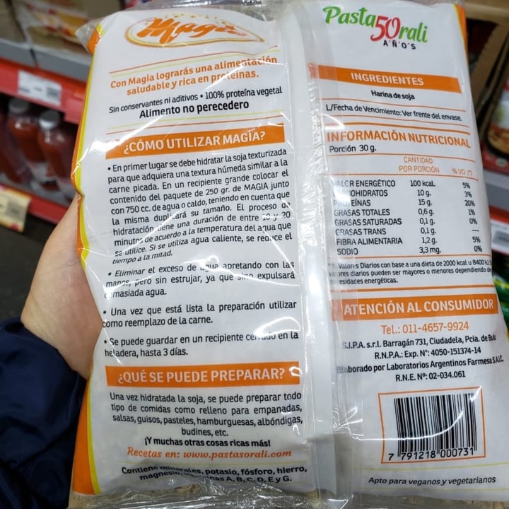 review photo of Orali Magia Sustituto Carnico Sabor Pollo shared by @solnapoli on 10 Jun 2020 - review