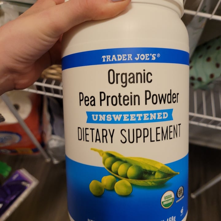 photo of Trader Joe's Organic Protein Powder Unsweetend shared by @rjroszkowski on  27 Feb 2022 - review