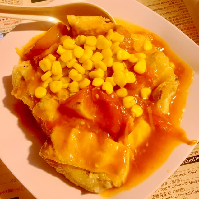 「Bean Curd Rolls in Fresh Tomato Sauce」の料理の写真