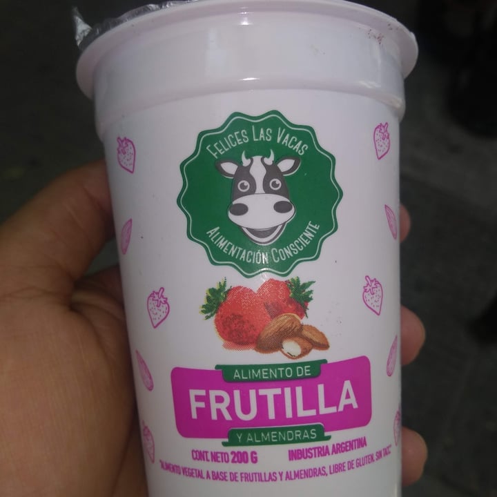 photo of Felices Las Vacas Yogurt sabor Frutilla shared by @maldiitabendiita on  01 Nov 2020 - review