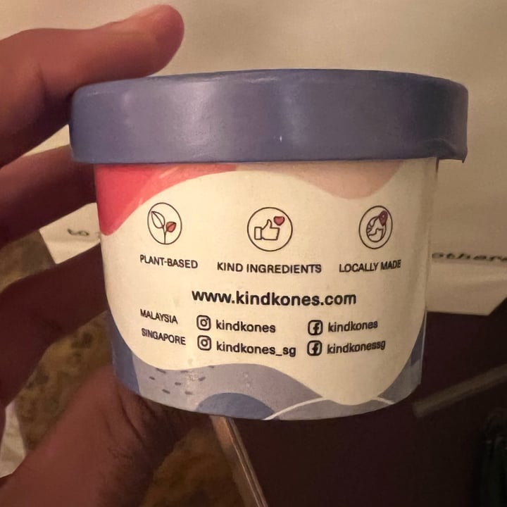 review photo of Kind Kones Almond Brittle Fudge Ice cream shared by @pv on 24 Jul 2022 - review