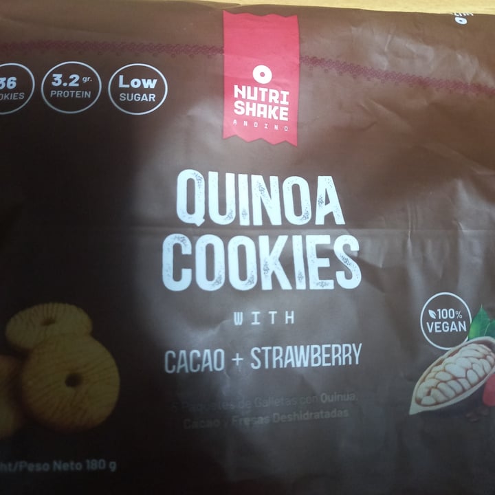 photo of Nutri shake andino Quinoa Cookies shared by @taurusoul1111 on  25 Aug 2021 - review