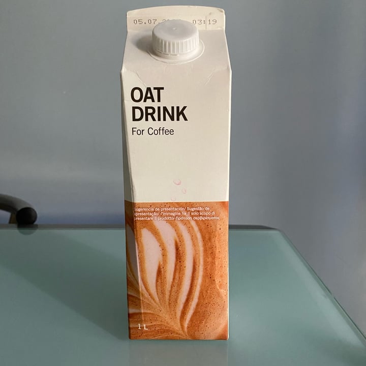 photo of Ikea Oat Drink for Coffee shared by @vegiuly on  05 Sep 2022 - review