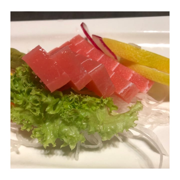 photo of Herbivore Tuna Sashimi shared by @soy-orbison on  26 Nov 2022 - review