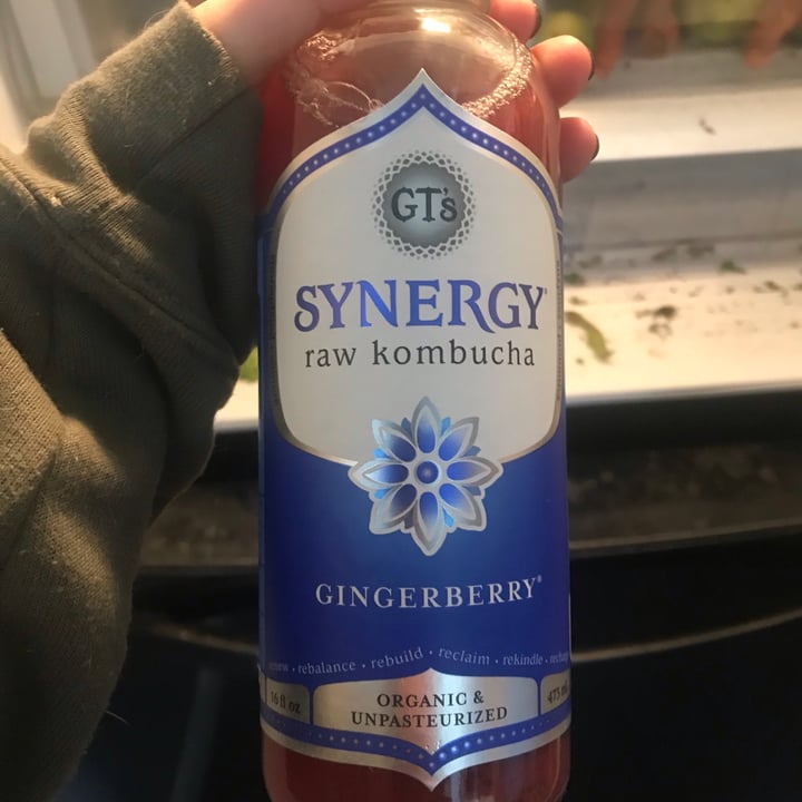 photo of Synergy Raw Kombucha Gingerberry shared by @ohde101 on  06 Dec 2020 - review