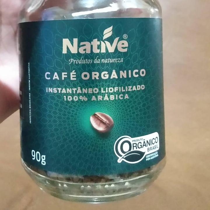 photo of Native café orgânico instantâneo shared by @anyveggie on  18 Jun 2022 - review