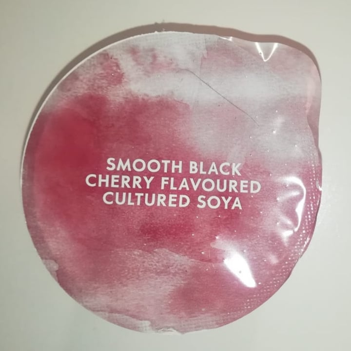 photo of Woolworths Food Smooth Black Cherry Flavoured Cultured Soya shared by @therealclarebear on  09 Aug 2020 - review