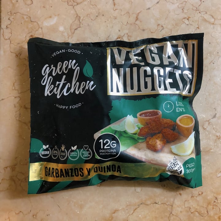photo of Green kitchen Nuggets Veganos De Garbanzo shared by @agoslo on  25 Aug 2021 - review