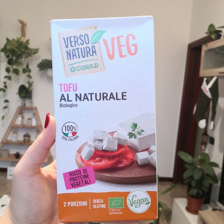 photo of Verso Natura Conad Veg Tofu al naturale shared by @lindiri on  04 Jan 2022 - review