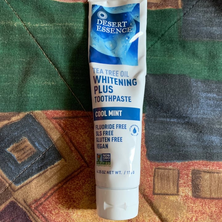 review photo of Desert Essence TEA TREE OIL TOOTHPASTE - WHITENING PLUS shared by @sbourbo on 23 Aug 2021 - review