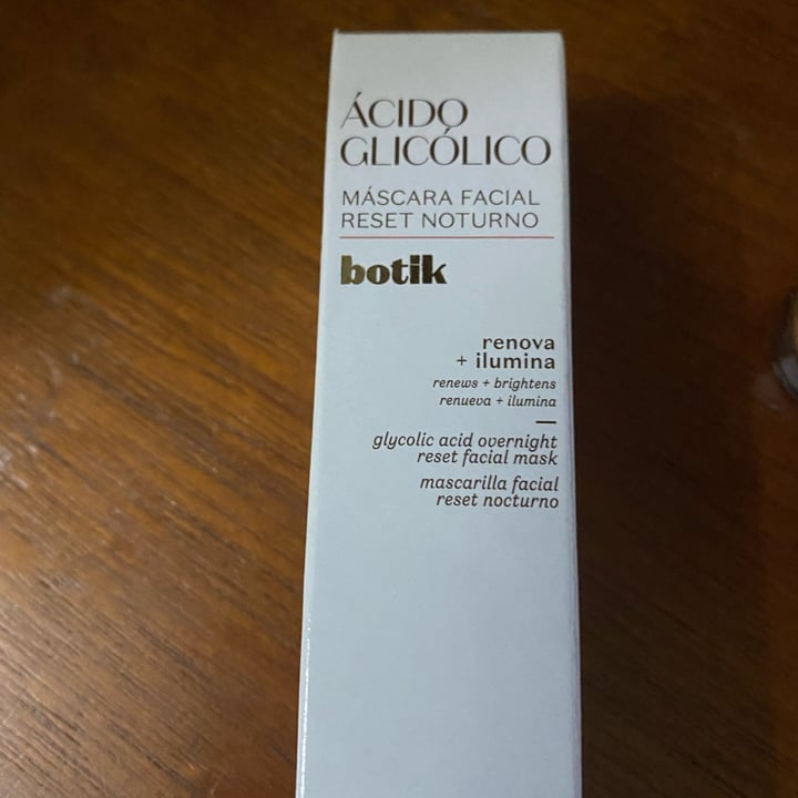 review photo of O Boticário Ácido Glicólico Máscara Facial Reset Noturno shared by @belcriz on 09 May 2022 - review