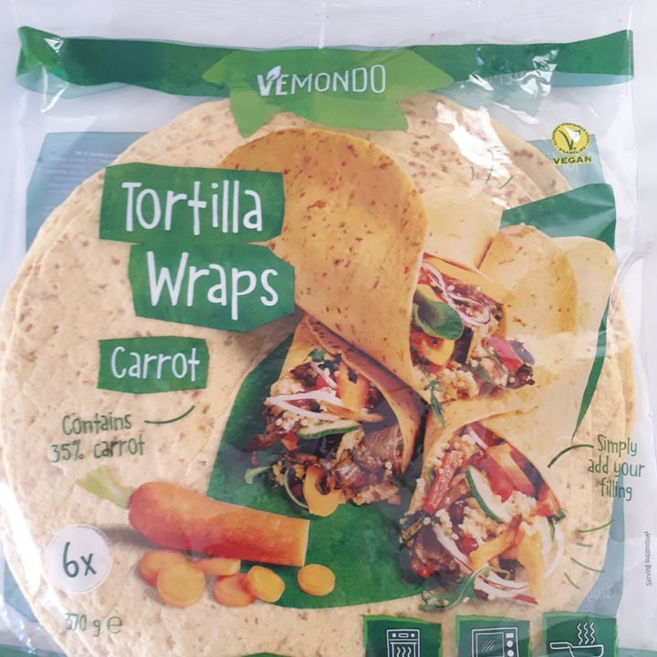 review photo of Vemondo Tortilla Wraps Carrot shared by @marcov91 on 05 Aug 2022 - review
