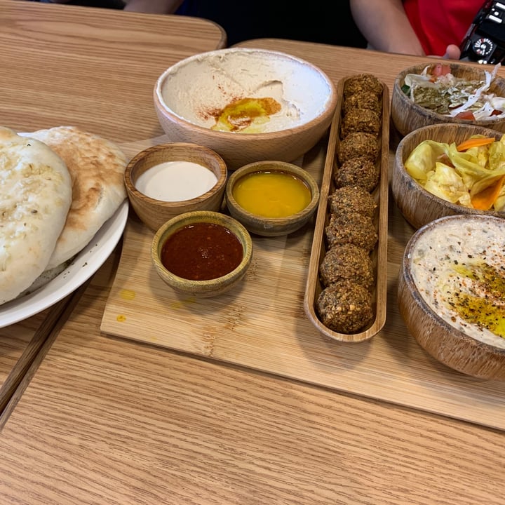 review photo of Pita Bakery Taste it All shared by @iloveplantssomuch on 07 Aug 2020 - review