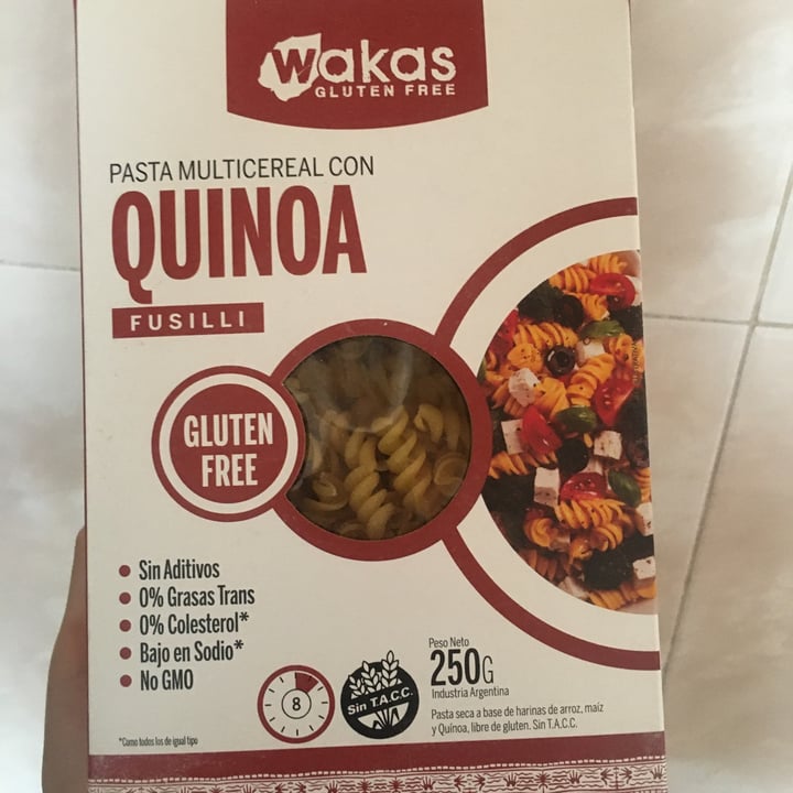 photo of Wakas Pasta Multicereal con Quinoa shared by @luzpe on  20 Nov 2021 - review