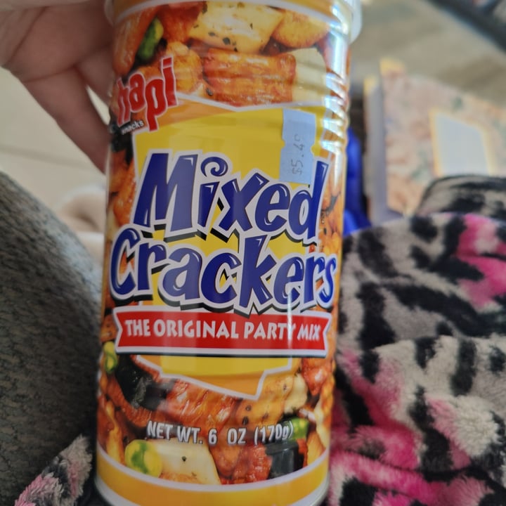 photo of Hapi snacks Mixed Crackers shared by @busybeevegan on  20 Jun 2022 - review