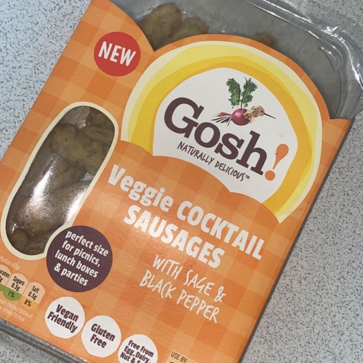 photo of Gosh! Cocktail Sausages shared by @coraliepearce on  05 Nov 2020 - review