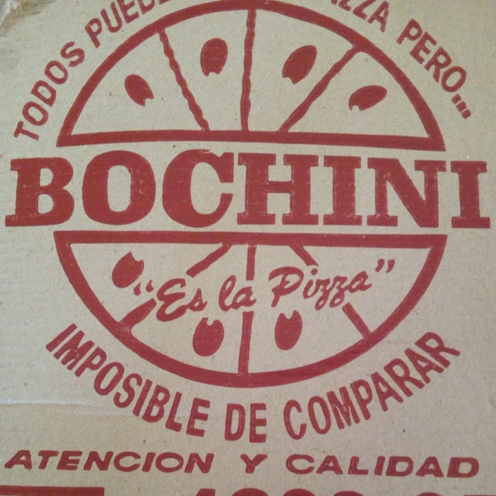 photo of Pizzería Bochini Pizza 100% Vegetal De Jamón shared by @andreitapobre on  01 Oct 2020 - review