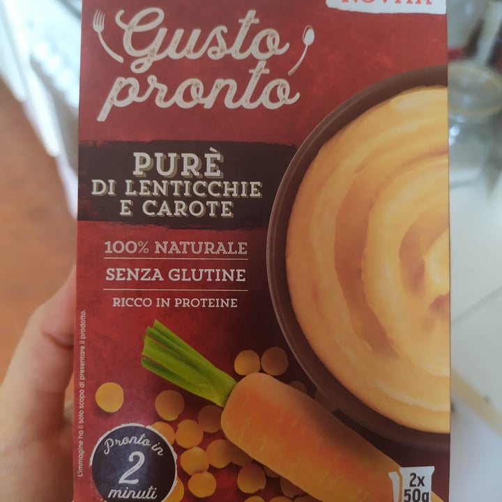 photo of Gusto pronto Purè lenticchie e carote shared by @carliperli on  22 Nov 2022 - review