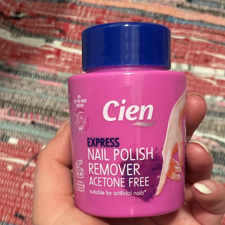 Cien Express nail polish remover Review abillion