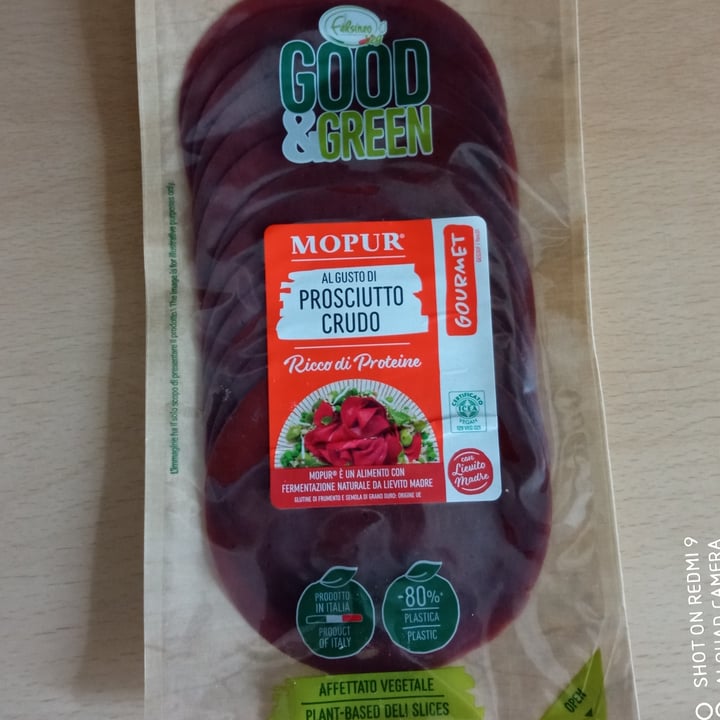 review photo of Good & Green Affettato vegetale al prosciutto crudo shared by @ginagior on 19 Oct 2022 - review