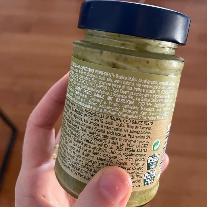 photo of Barilla Pesto Vegan shared by @ayssela on  29 May 2022 - review