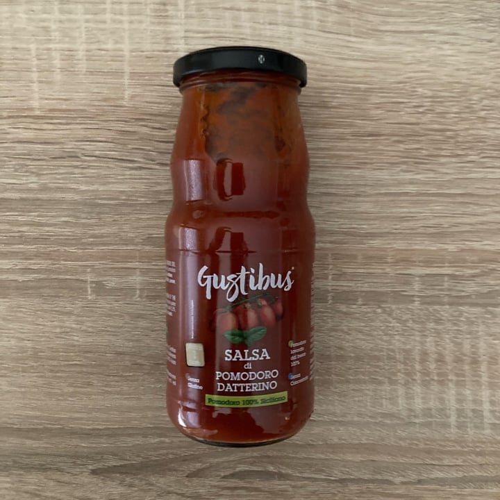photo of Gustibus Salsa di pomodoro datterino shared by @elisavegan on  15 Mar 2022 - review