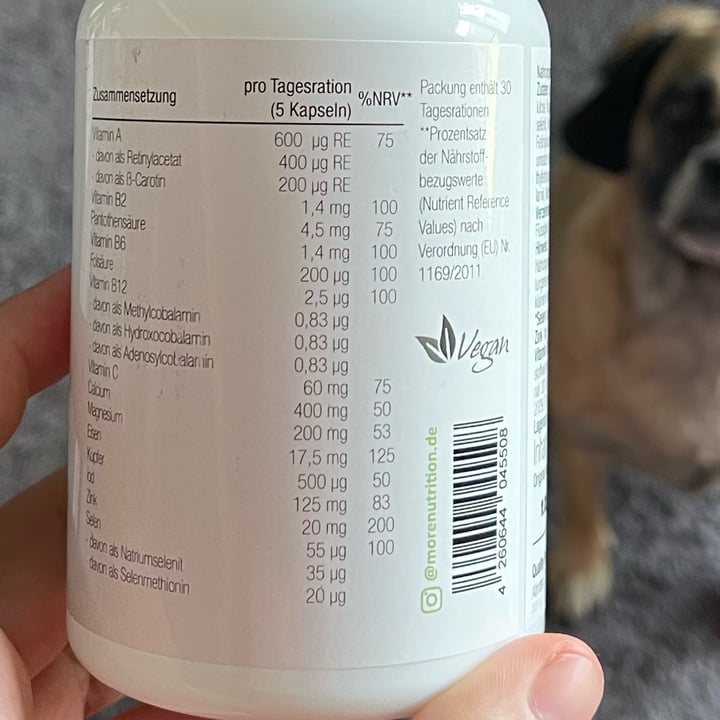 photo of MORE Nutrition Mineral Complete shared by @anneeinhorn on  28 Jun 2022 - review