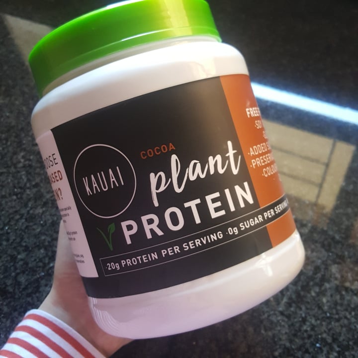 photo of Kauai Plant Protein Cocoa shared by @andreaukou on  09 Nov 2020 - review