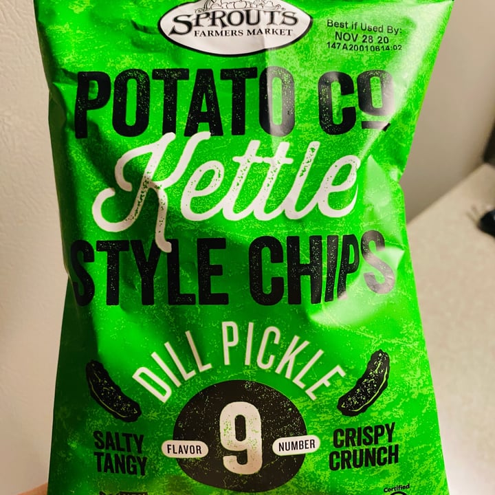 Sprouts Farmers Market Dill Pickle Kettle Chips Review abillion