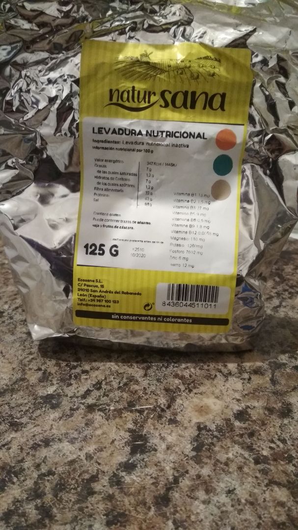 photo of Natursana Levadura Nutricional shared by @barrygary on  11 Apr 2020 - review