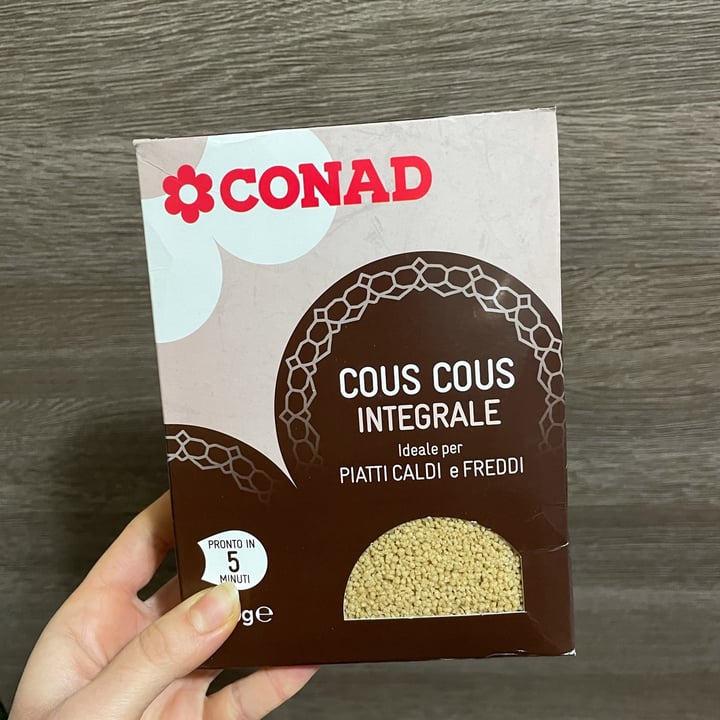photo of Conad Cous cous integrale shared by @fedesta on  29 Nov 2021 - review