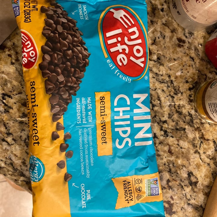 photo of Enjoy Life Semi-Sweet Chocolate Mini Chips shared by @chefshannon on  19 Oct 2020 - review