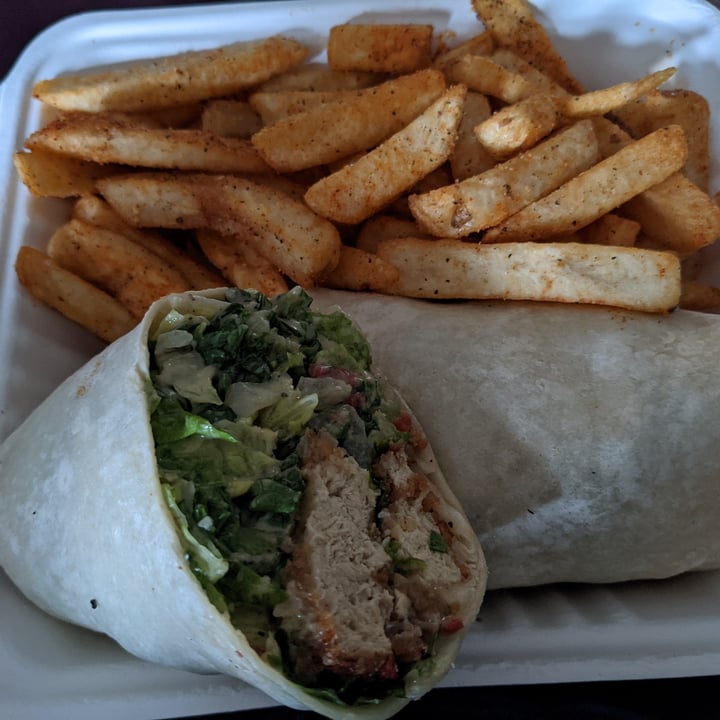 photo of People Under the Staircase Crispy Tender Caesar Wrap shared by @rcrw88 on  18 Sep 2021 - review