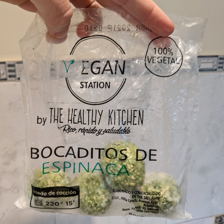 photo of Vegan station Bocaditos de espinaca shared by @uncannyval on  11 Jan 2021 - review