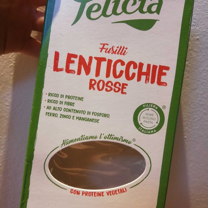 photo of Felicia Fusilli di lenticchie rosse shared by @michi1190 on  29 Nov 2021 - review