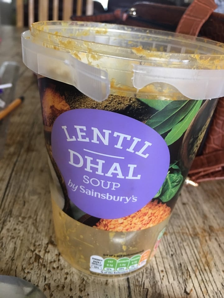 review photo of Sainsbury's Lentil Dahl Soup shared by @agnavy on 03 Jan 2020 - review