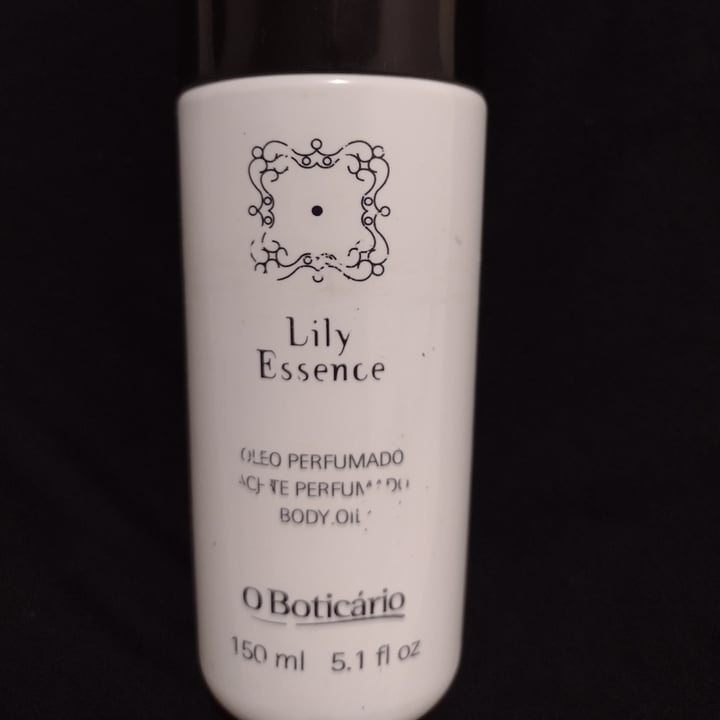 photo of O Boticário Oleo perfumado Lily essence shared by @vanise on  28 Oct 2021 - review