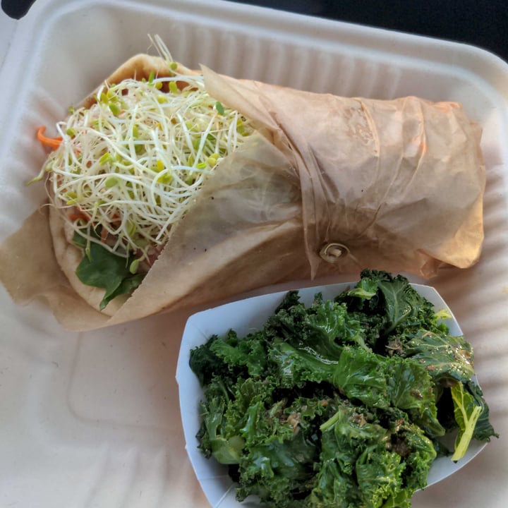 review photo of Sealevel City Vegan Diner Mediterranean Pita shared by @veggies4life16 on 28 Aug 2021 - review