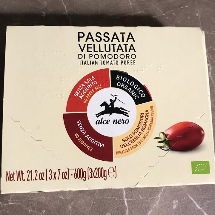 review photo of Alce Nero Passata vellutata shared by @zamina81 on 22 Oct 2022 - review