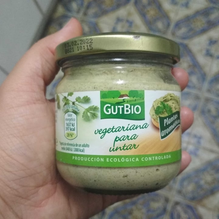 photo of GutBio Paté Vegetariano shared by @raq993 on  18 Sep 2020 - review