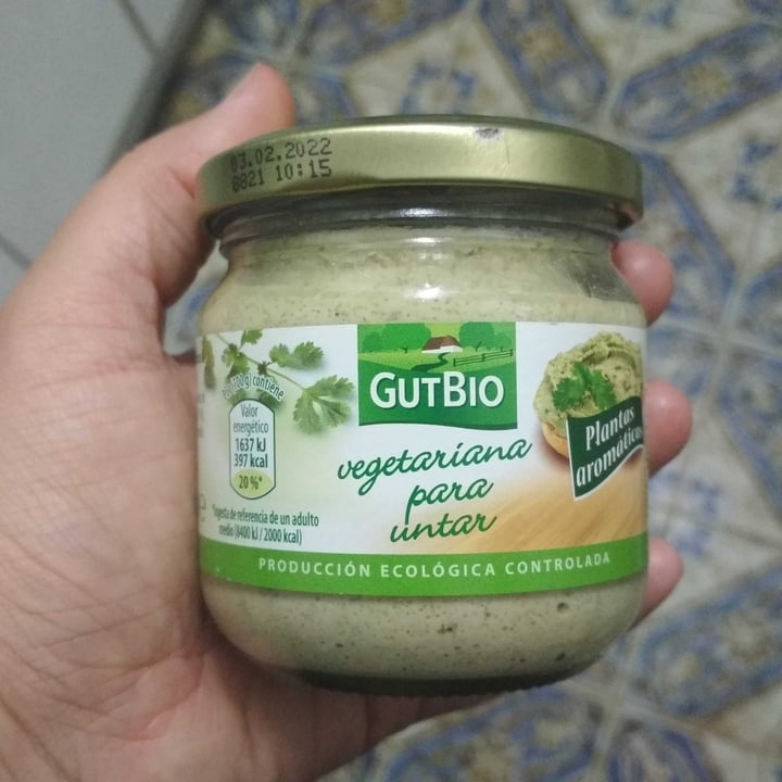 review photo of GutBio Paté Vegetariano shared by @raq993 on 18 Sep 2020 - review
