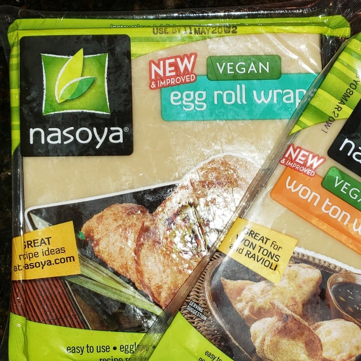 photo of Nasoya Vegan Egg Roll Wraps shared by @wigglesme on  03 Jun 2020 - review