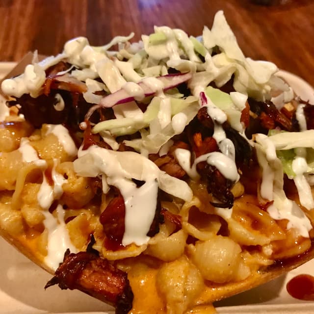 Photo of the dish “Shredded BBQ Jackfruit Mac”
