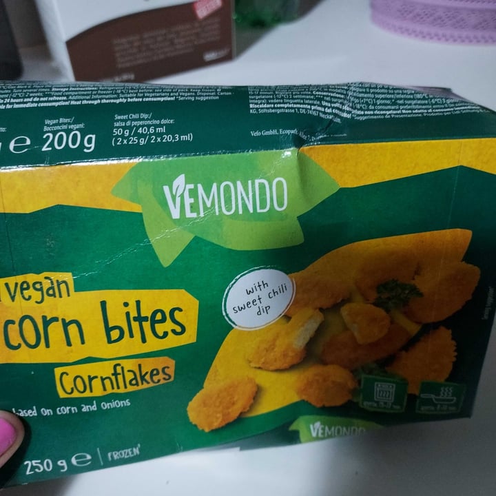 photo of Vemondo  Vegan corn bites shared by @kriveg on  05 Aug 2021 - review