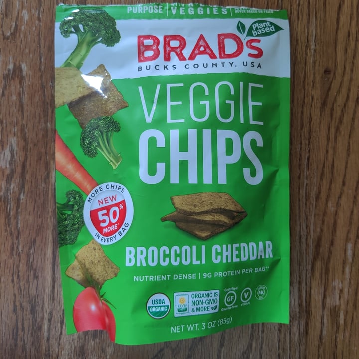 photo of Brad’s Plant Based Veggie Chips shared by @dobime on  05 Jul 2021 - review